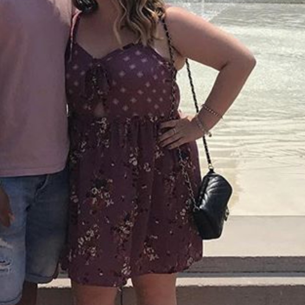 Keyhole Cut-Out Dress